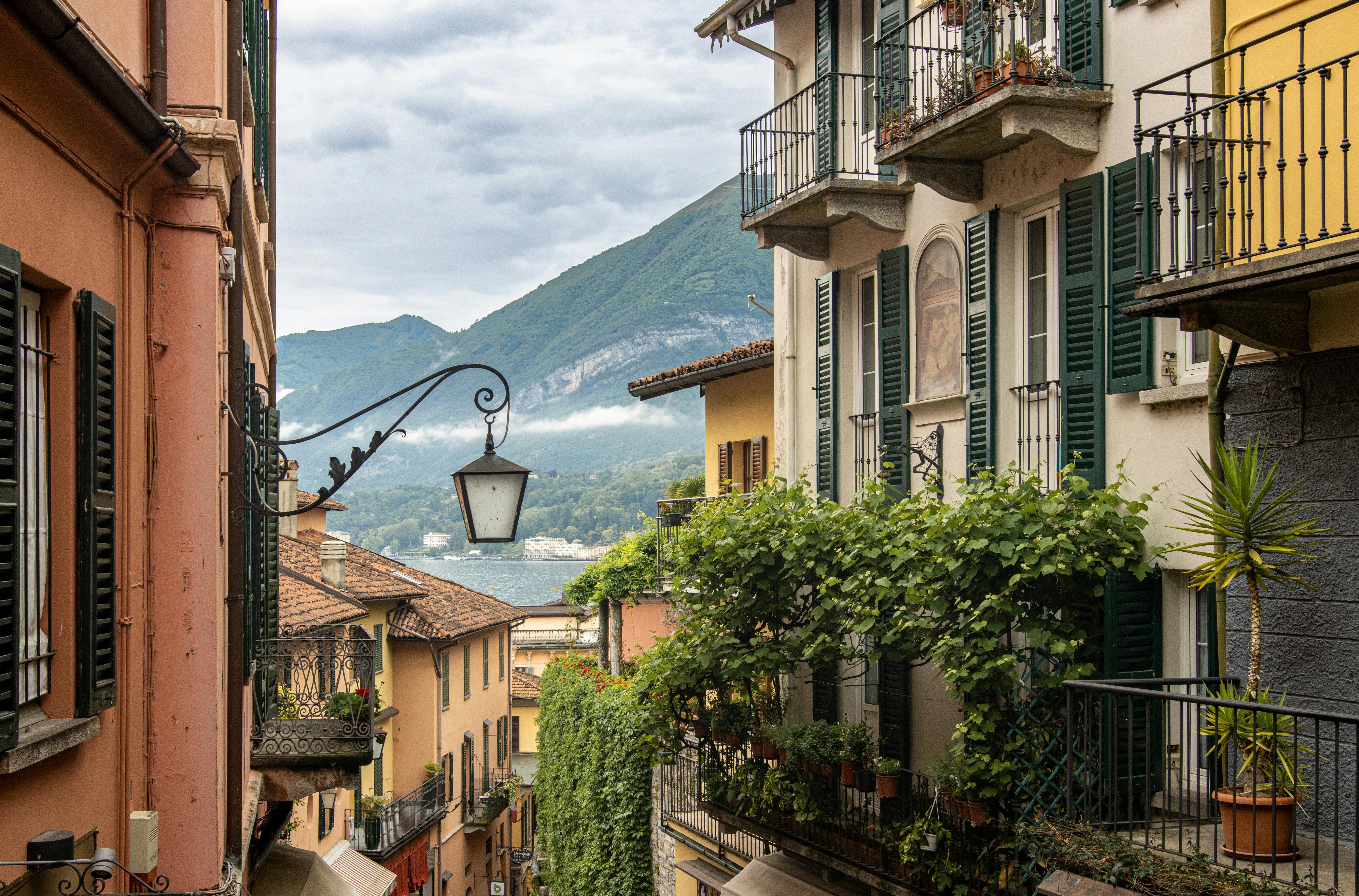 Italian city view